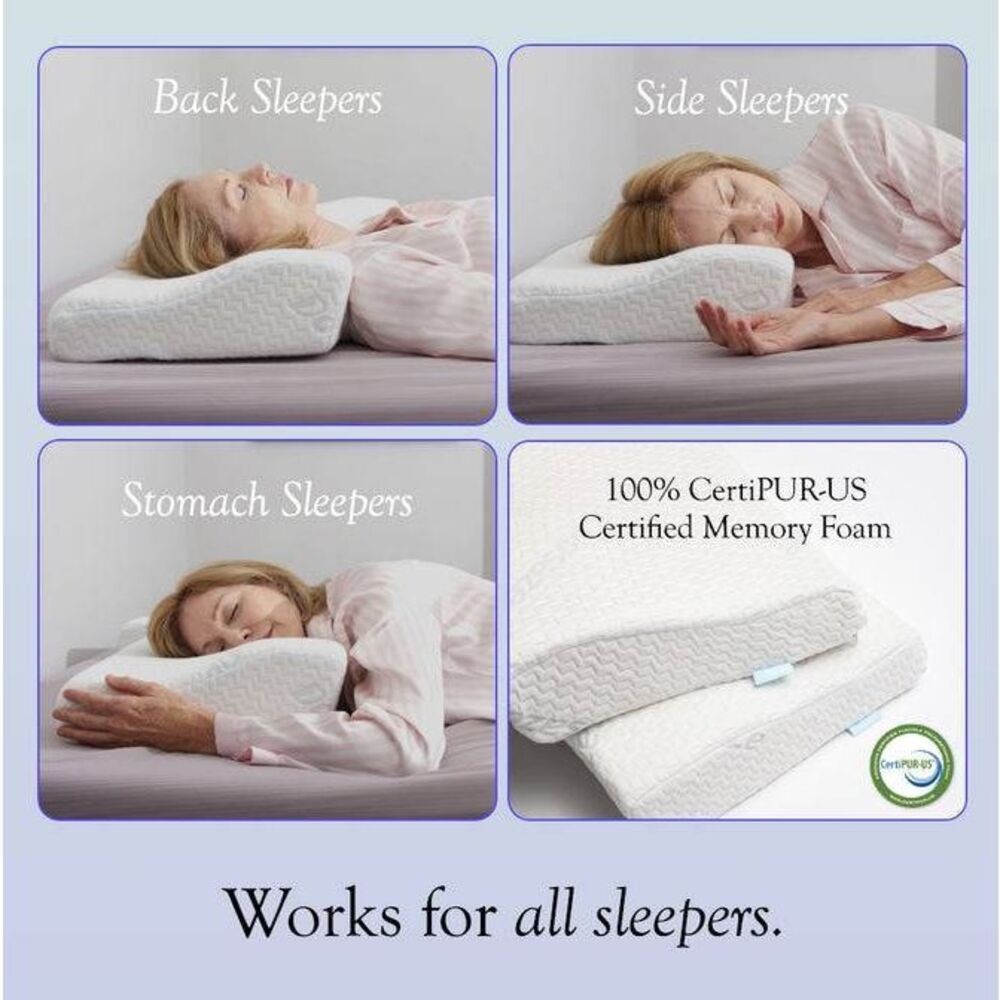 Dosaze Contoured Orthopedic Pillow - Standard NiB - Picture 3 of 6